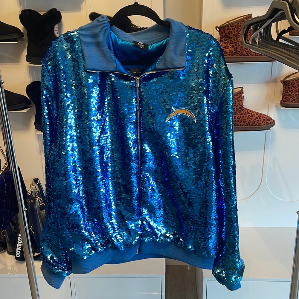 NFL San Diego Chargers Sequin Jacket